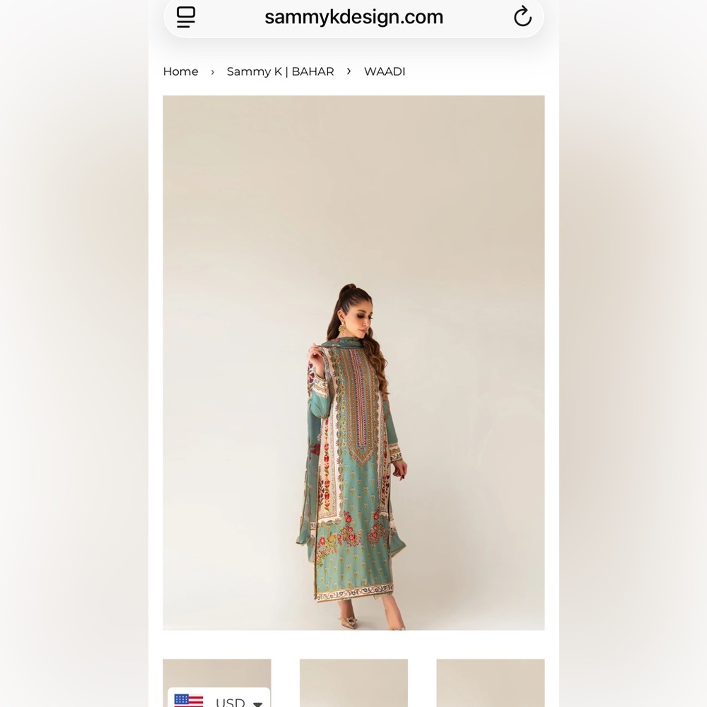Sammy k 3 piece dress